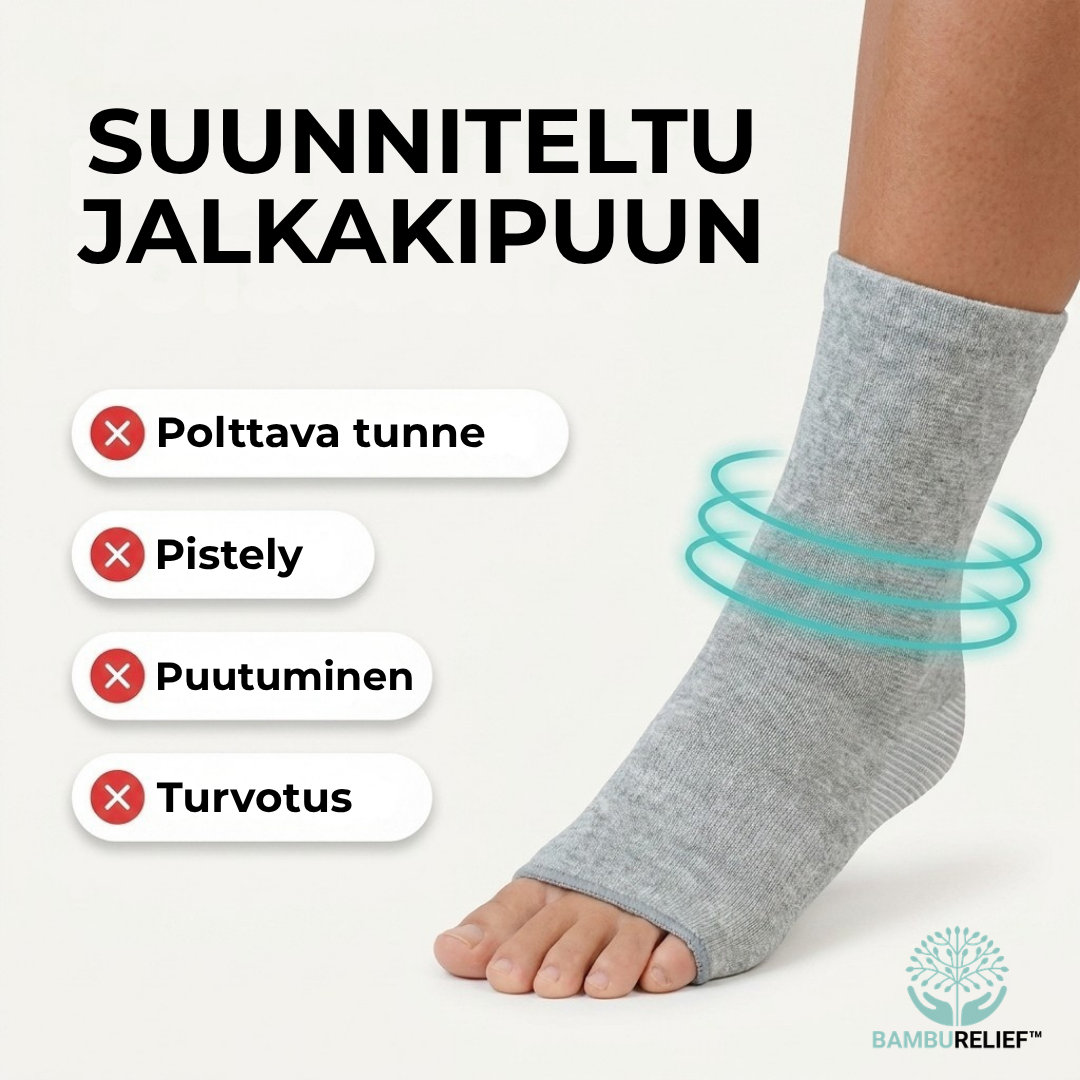 BambuRelief™ Kompressiosukat – Luonnollinen tuki kipeille jaloille